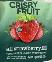 All strawberry 100% freeze-dried strawberry