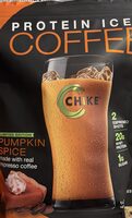 Pumpkin spice protein coffee