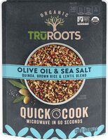 Quinoa, brown rice & lentil blend