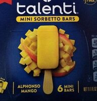 Sorbetto bars