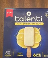 Lemon Sorbet Bars Mini