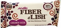 Fiber d'Lish® Cinnamon Raisin