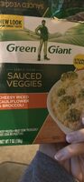 Sauced Veggies Cheesy Riced Cauliflower & Broccoli