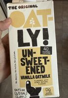 Unsweetened Vanilla Oat Milk