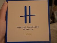 Marc de champagne truffles