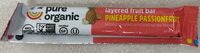 Layered fruit bar PINEAPPLE PASSIONFRUIT