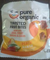 Twisted Fruit Bites Peach Mango