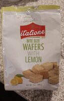 Bite Size Waffers with Lemon