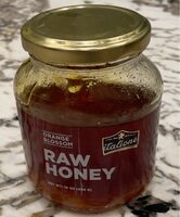 Organic blossom raw honey