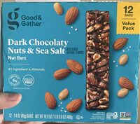 Dark Chocolaty Nuts & Sea Salt Bar