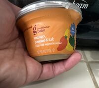 Mango, banana & kale