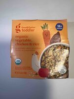 Organic Vegetable, Chicken & Rice