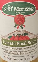 Tomato Basil Sauce