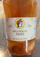 Spicy pickled eggs