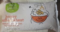 Honey puffed wheat