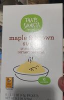 Maple and brown sugar