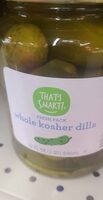 Whole kosher dills
