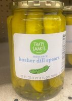 Kosher dill spears