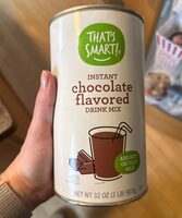 Chocolate flavored instant drink mix, chocolate