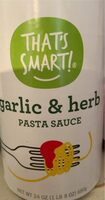 Garlic & herb pasta sauce