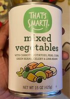 Mixed vegetables with carrots