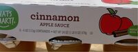 Cinnamon apple sauce