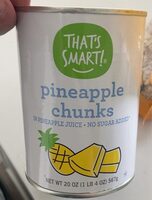 Pineapple chunks in pineapple juice