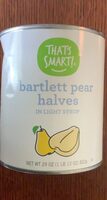 Bartlett pear halves