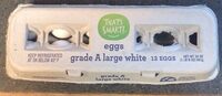 Grade A large white eggs