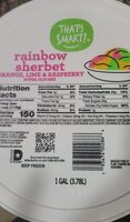 Rainbow sherbert