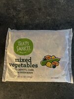 Mixed vegetables with carrots