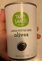 Large pitted ripe olives