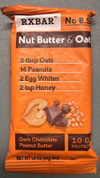 Nut Butter & Oats Dark Chocolate Peanut Butter