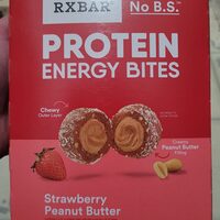 Strawberry Peanut Butter Protein Energy Bites