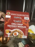 Chili Crisp Squiggly Noodles With Chili Crisp Drizzle & Rich Soy Sauce