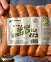 Chicken Hatch Green Chile Smoked Sausage