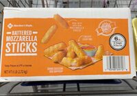 Battered Mozzarella Sticks