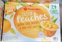 Member's Mark Diced Peaches