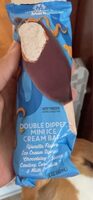 Double dipped mini ice cream bars