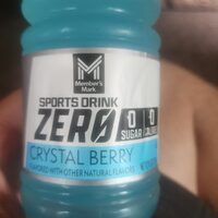 Member Mark sports drink zero