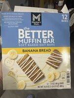 The Better Muffin Bar Soft Baked Oat Bars Banana Bread