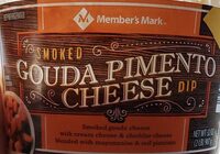 Smoked gouda pimento cheese dip