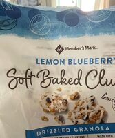 Lemon Blueberry Soft Baked Clusters