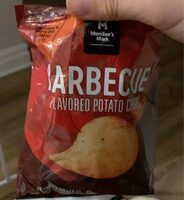 Barbecue flavored potato chip