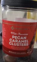 Milk Chocolate Pecan Caramel Clusters