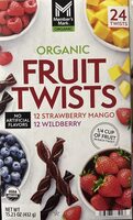 Organic Fruit Twist Strawberry Mango