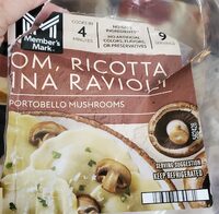 Mushroom Ricotta Fontina Ravioli