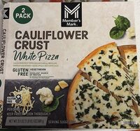 Cauliflower Crust White Pizza