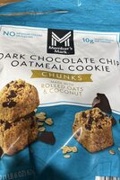 Dark Chocolate Chip Oatmeal Cookie