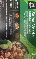 Salsa Verde Chicken Bowl
